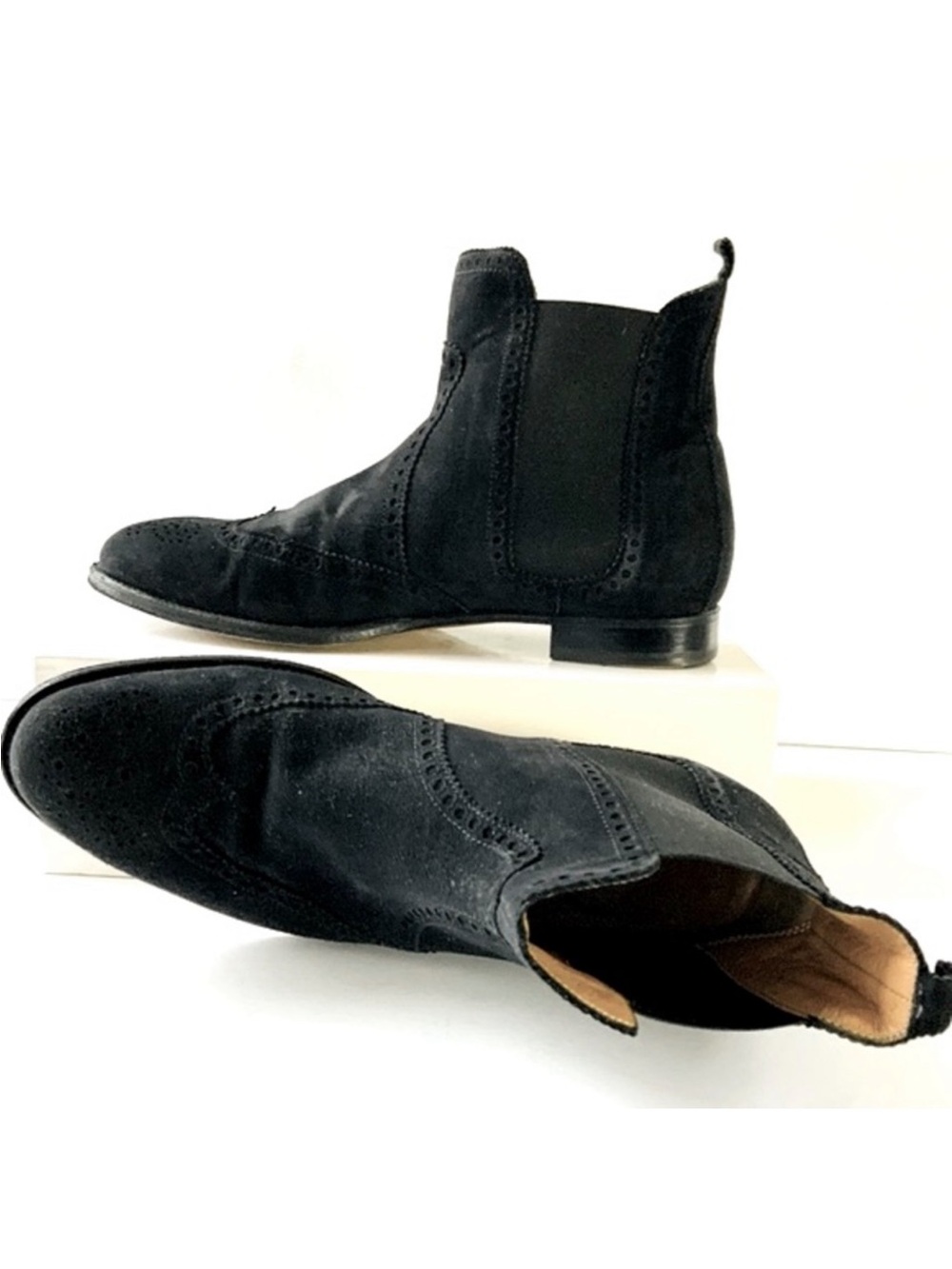 ✨ RARE AUTHENTIC HERMÈS BRIGHTON BROGUE CHELSEA BOOTS ✨